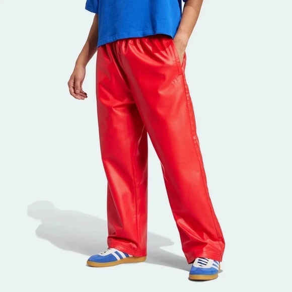 adidas Other - Sz Med ADIDAS Originals Premium Track Pants Red Better Scarlet JC8219 - New